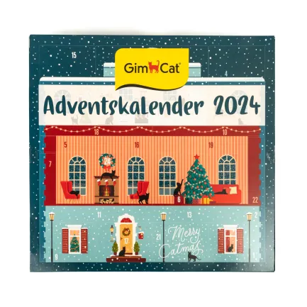 Адвент календар GimCat ADVENTSKALENDER 2024 для котів 550 г — Фото 2