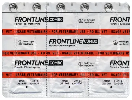 Краплі на холку Boehringer Ingelheim Frontline Combo для собак від 10 до 20 кг 3 піпетки — Фото 4