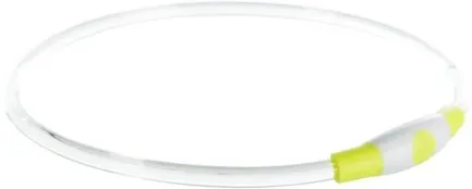 Trixie Flash USB Нашийник, що світиться S–M: 40см/8мм зелений