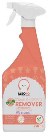 Зоогігієнічний засіб для видалення запахів і плям MISOKO dog stain and odour remover, 750 ml