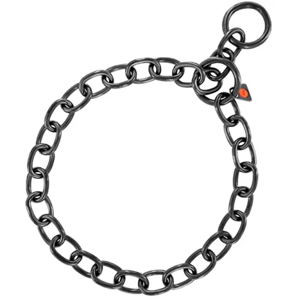 Sprenger Extra Strong Collar Medium Link СПРЕНГЕР НАШИЙНИК для собак, середня ланка 4мм, воронована нержавіюча сталь 4 мм, 63 см