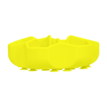 Миска для повільного харчування WAUDOG Silicone, 750 мл, жовтий — Фото 3