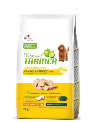 Natural Trainer Super Premium Adult Mini сухий корм для дорослих собак дрібних порід зі свіжою курятиною 2 кг