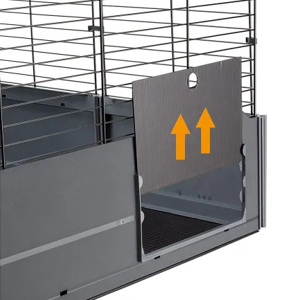 Ferplast CAGE MULTIPLA OPEN BLACK Клітка для гризунів — Фото 6