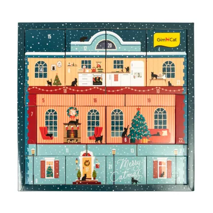 Адвент календар GimCat ADVENTSKALENDER 2024 для котів 550 г — Фото 4
