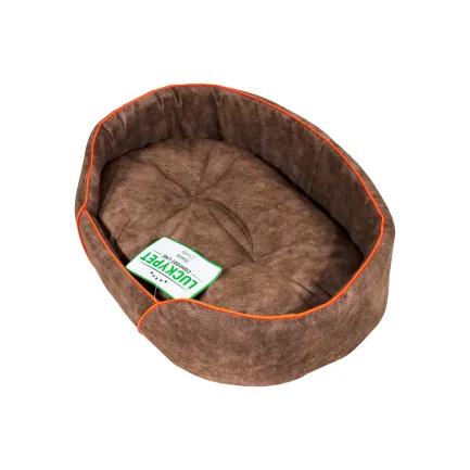 Лежак Доллі №4 Коричневий Lucky Pet, 46х62х14