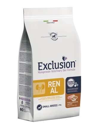 Exclusion Renal Small Breed зі свининою для собак малих порід з нирковою недостатністю 2 кг