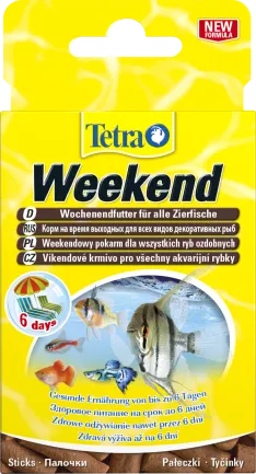 Корм Tetra Weekend для акваріумних рибок, на період тривалої відсутності, 20 шт (палички)
