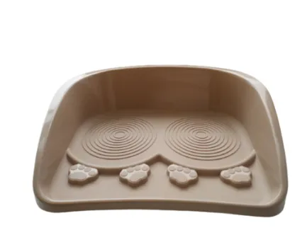 Підставка під миски Animall 40, 2×31×10 см, коричневий