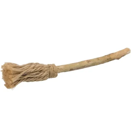 Іграшка Trixie Мітла з мататабі (джгут), 16 см