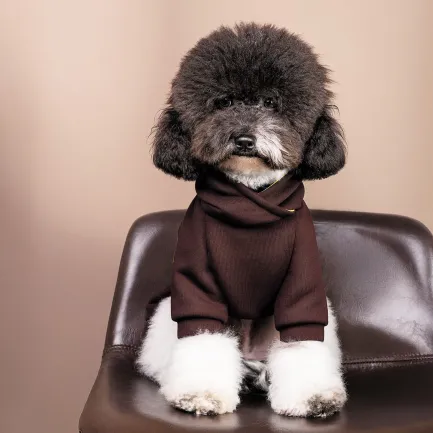Толстовка Pet Fashion «Megan» для дівчинки, розмір XS2, шоколадна — Фото 3
