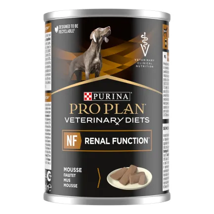 Вологий дієтичний корм PRO PLAN VETERINARY DIETS NF Renal Function для дорослих собак для підтримання функції нирок при хронічній хворобі нирок, мус 400 г