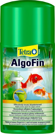 Засіб Tetra Pond AlgoFin для боротьби з ниткоподібними водоростями у ставку, 250 мл на 5000 л — Фото 2