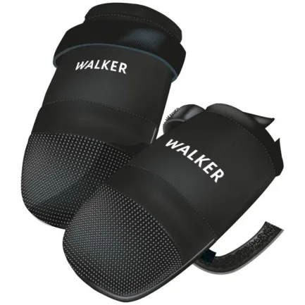 Черевики Trixie «Walker Care» для собак, поліестер, розмір S, 2 шт (чорні)