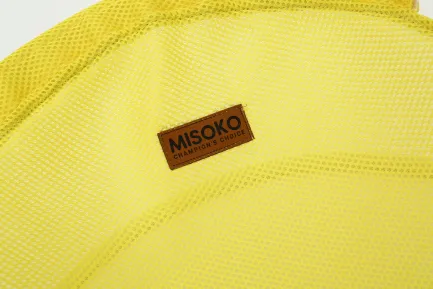 Складаний лежак для домашніх тварин MISOKO Pet bed round, 45x45x22 cm, yellow — Фото 1