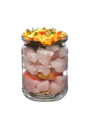 Консервований корм Brit Fresh Fish/Pumpkin для собак, з рибою та гарбузом, 400 г — Фото 1