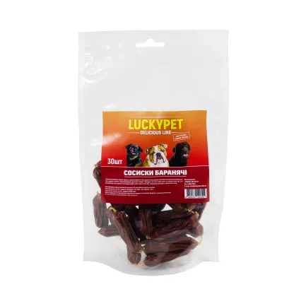 Ласощі Luсky Pet Сосиски баранячі 30 шт