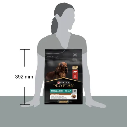 Сухий корм PRO PLAN Small&amp;Mini Adult 1+ Duo Delice для дорослих собак дрібних порід з яловичиною 2,5 кг — Фото 3