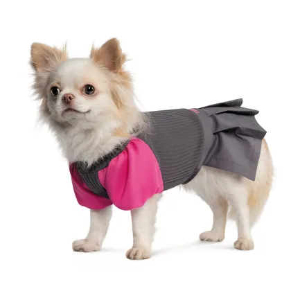 Сукня Pet Fashion «Classic» для дівчаток, розмір XS, коричнева — Фото 1