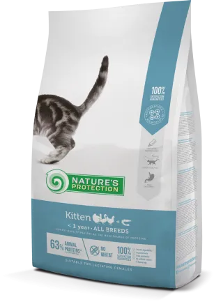 Сухий корм для кошенят Nature's Protection Kitten 7кг