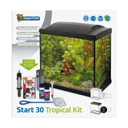 Акваріумний стартовий набір SuperFish Start 30 Aquarium Kit White (A4050277) — Фото 1