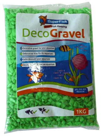 Декоративний гравій SF DECO GRAVEL NEON GREEN 1 KG (A8050020) — Фото 1