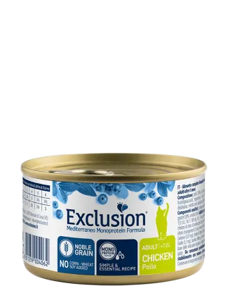 Exclusion Adult Chicken корм для дорослих котів всіх порід з куркою 85 г