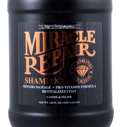 Шампунь для собак і котів Chris Christensen Miracle Repair для догляду за шерстю 3.8 л — Фото 2