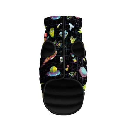 Курточка для собак WAUDOG Clothes малюнок "Рік та Морті 2", M50, В 76-79 см, С 55-61 см