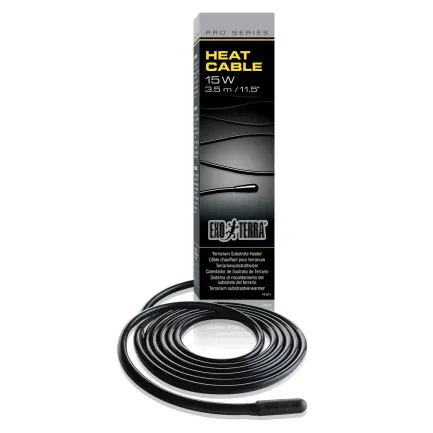 Обігрівач ExoTerra для тераріумів Heat Cable Гарячий шнур 15 Вт 3,50 м