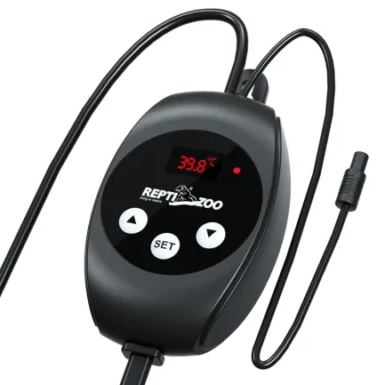 Світильник з глибоким рефлектором і термостатом Repti-Zoo RL04DTC 100W, з функцією dimming для тераріуму — Фото 1
