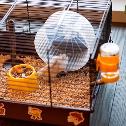 Ferplast CAGE CRICETI 9 PIRATES BLACKx2 Клітка для хом'яків з декором — Фото 6