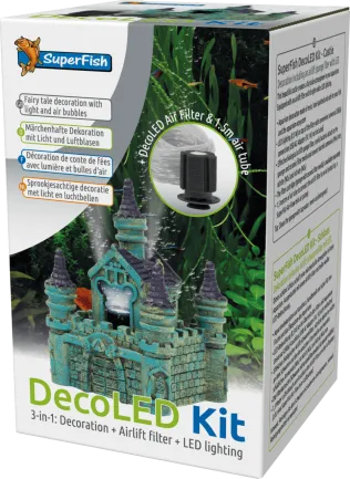 Декорація для акваріума SF DECO LED KIT CASTLE (A4021129)