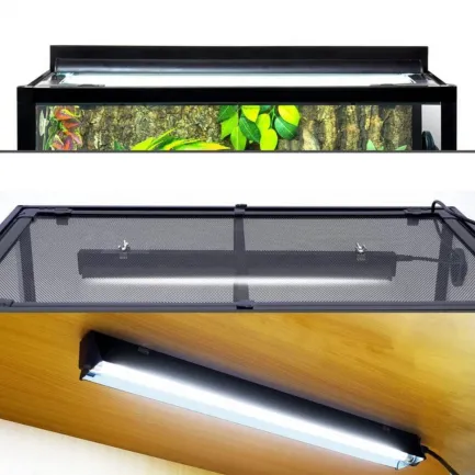 Світильник з лампою T5 Repti-Zoo Lighting Combo Smart KIT 10.0 UVB 39W 87.5 см (ZAT2839ST) для рептилій — Фото 2