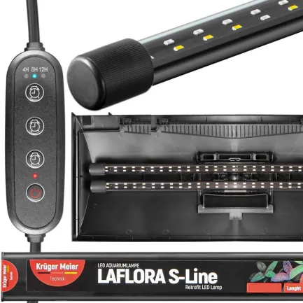 Світильник Kruger Meier LAFLORA S-Line 120 112см 18W LED для акваріума з таймером — Фото 4