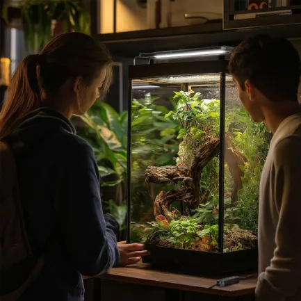 Світильник LED для тераріумів з контролером часу Terrario ReptoRay 10W — Фото 2