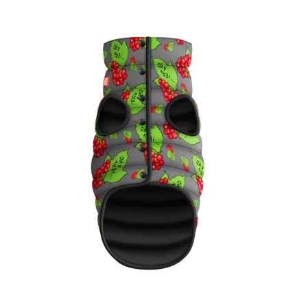 Курточка для собак WAUDOG Clothes малюнок "Калина", M45, В 61-65 см, С 38-42 см