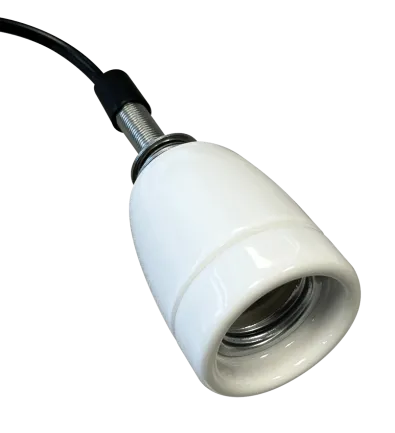 REPTO CERAMIC E27 LIGHT HOLDER WITH BOLT (R2300005) керамічний патрон для тераріума — Фото 1