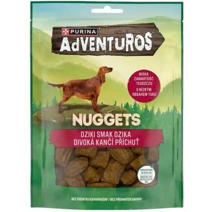 Purina AdVENTuROS. Додатковий корм для дорослих собак зі смаком дикого кабана, 90 г