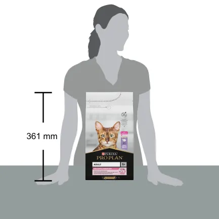 Сухий корм PRO PLAN Adult 1+ Delicate Digestion для дорослих котів з чутливою травною системою з індичкою 1,5 кг — Фото 3