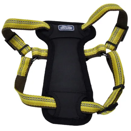 Coastal K9 Explorer Harness КОСТАЛ К9 ЕКСПЛОРЕР світловідбивна шлея з нагрудником для собак 2.3-4.5кг Золотарник
