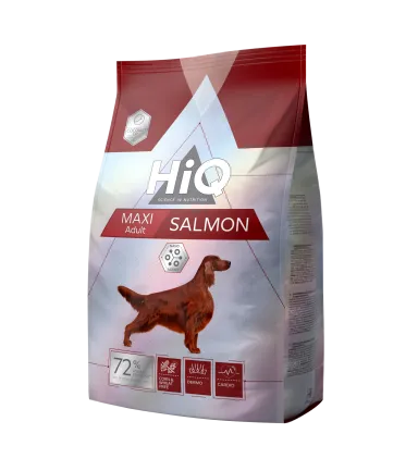 Сухий корм для дорослих собак великих порід HiQ Maxi Adult Salmon 2,8кг