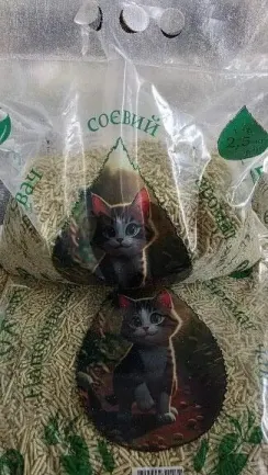 Наповнювач "Е-КО-Т" соєвий комбінований з ароматом зеленого чаю, 2,5 кг
