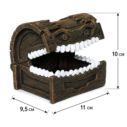 Декорація Hobby The Chest 11×9,5×10 см - укриття для риб і креветок в акваріум (41810) — Фото 1