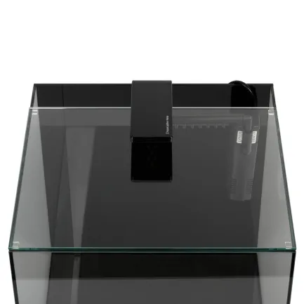 Акваріумний набір BlackCube 30 літрів, з чорною задньою стінкою, 31х31х31 см, скло 4 мм — Фото 4