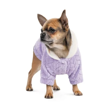 Толстовка Pet Fashion «Delicate» для собак, розмір XS, бузкова — Фото 1