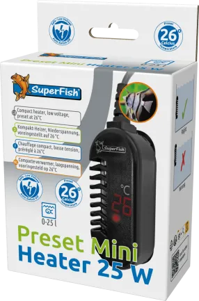 Обігрівач для акваріума Preset Mini Heater 25 Watt (A4030140)