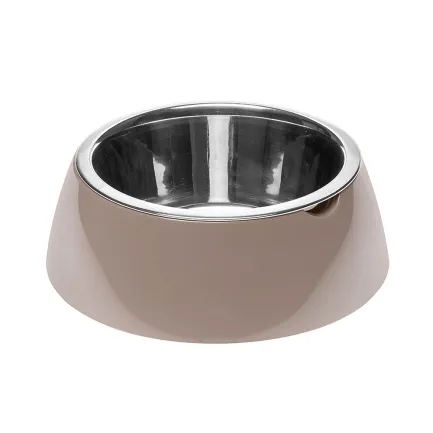Ferplast JOLIE M DOVE GREY BOWL Годівниця, пластик, метал