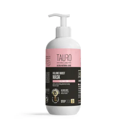 Маска для надання об'єму шерсті собак і котів TAURO PRO LINE Ultra Natural Care Volume Boost Mask, 400 мл
