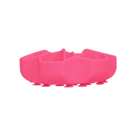 Миска для повільного харчування WAUDOG Silicone, 450 мл, рожевий — Фото 3